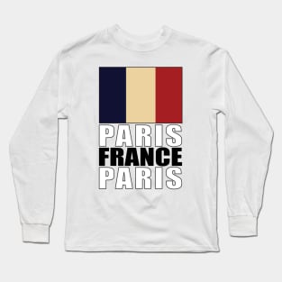 Flag of France Long Sleeve T-Shirt